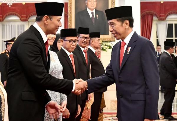 Resmi Jabat Menteri ATR/Kepala BPN, Presiden Jokowi Beri Tiga Tugas Ini ke AHY