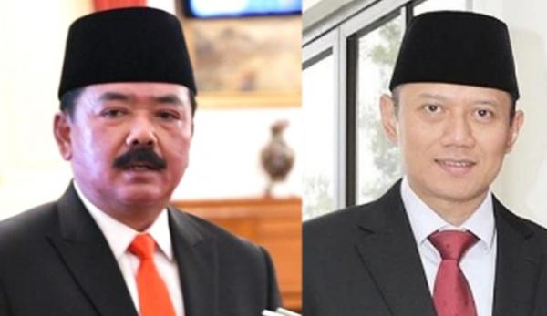 Diakhir Jabatan Presiden Jokowi Lantik 2 Menteri Hadi Tjahjanto dan AHY