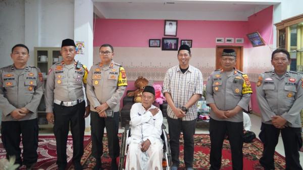 AKBP Joko Sulistiono Silaturahmi ke Ponpes Raudlatul Muta'allimin Cibeureum Tasikmalaya