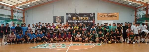 24 Tim Perwakilan Hotel dan Restoran di Kabupaten Bogor Ikuti Bell's Place Futsal Competition 2024