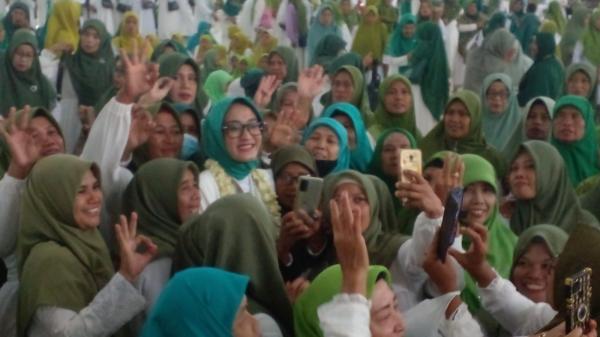 Raihan Suara Masuk Lebih dari 61 Persen, Rina Saadah Optimis Melenggang ke Senayan