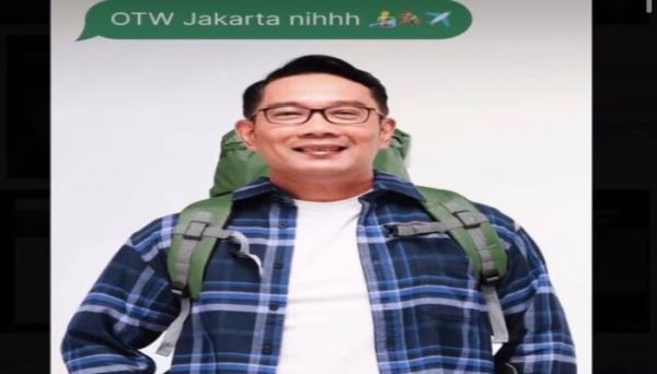 Golkar Jabar Persilahkan Masyarakat Tafsirkan Sendiri Arti Baliho Ridwan Kamil OTW Jakarta