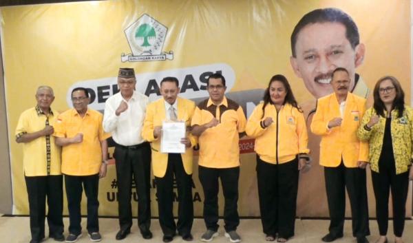 Golkar NTT Deklarasikan Jonas Salean Sebagai Bakal Calon Walikota Kupang