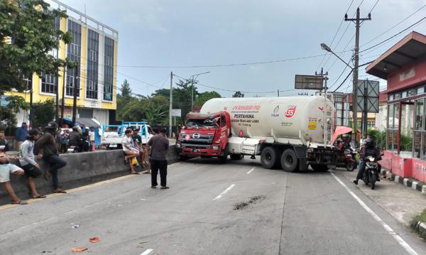 Kecelakaan Karambol di Ungaran, Jalur Semarang-Solo Macet