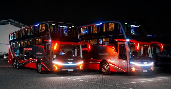 Juragan 99 Trans Gebrak Pasar Transportasi, Luncurkan Bus Double Decker, Ini Istimewanya