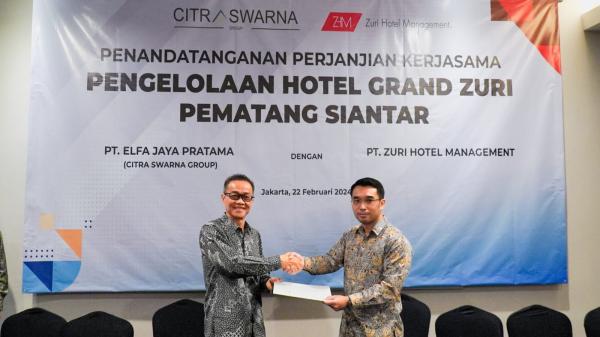 Citra Swarna Group Gandeng PT Zuri Kelola Hotel Bintang 4 di Sumatera Utara