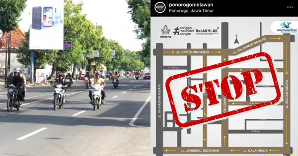 Muncul Petisi Penolakan Jalan Satu Arah di Ponorogo, Berikut Bunyinya