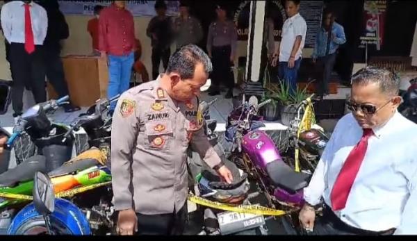 Aksi Pencurian Sepeda Motor Viral Di Dunia Maya, Polisi Tangkap Pelaku