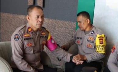 Dokkes Polres Aceh Tengah Pemeriksaan Kesehatan Personel Pengamanan Pemilu