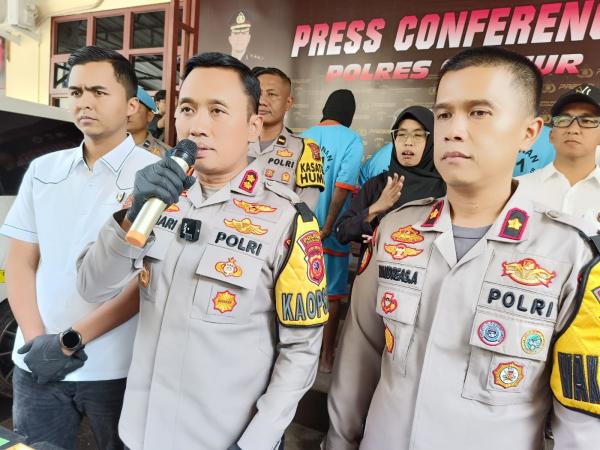 Polres Cianjur Ungkap Pelaku Pembakar Dua Mobil Timses Caleg DPR RI, Satu Diantaranya Kades Aktif