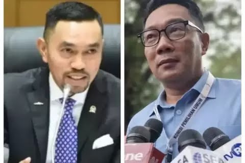 Ahmad Sahroni dan Ridwan Kamil Saling Sindir di Media Sosial,  Siapa Lebih Kuat di Pilkada DKI?