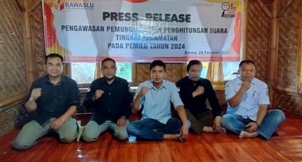 Panwaslu Darma Siap Kawal Suara Pemilu Jelang Rekapitulasi Tingkat Kabupaten Kuningan