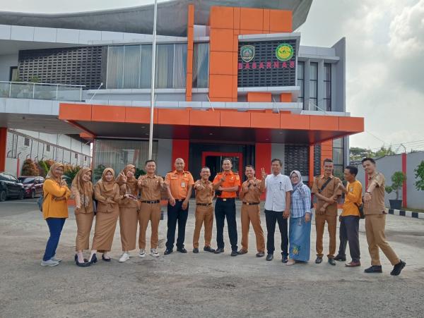 Pekon Persiapan Kresnomulyo Barat Kunjungi Kantor Basarnas Lampung