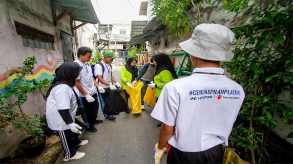Promosikan Praktik Pilah dan Daur Ulang Sampah Plastik, Hyundai Continue Gelar Aksi Bersih