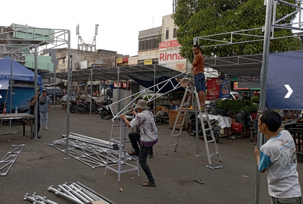 Lahan Pasar Mambo Siap, Pemkot Tangerang segera Relokasi Pedagang Pasar Anyar