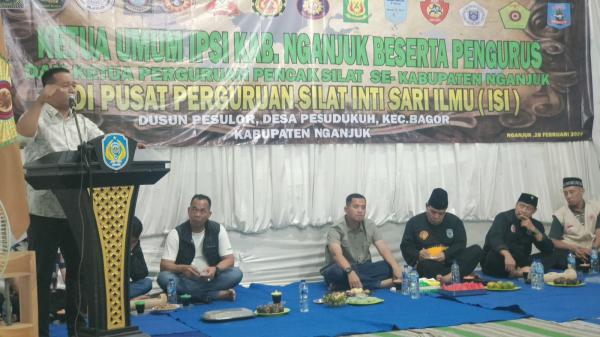 Polres Nganjuk Hadiri Silaturahmi Pengurus IPSI, Wakapolres: Tingkatkan Tali Persaudaraan