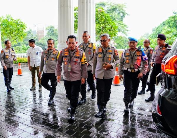 Rapim TNI-Polri, Kapolri : Persatuan Kesatuan Modal Utama Wujudkan Indonesia Emas 2045