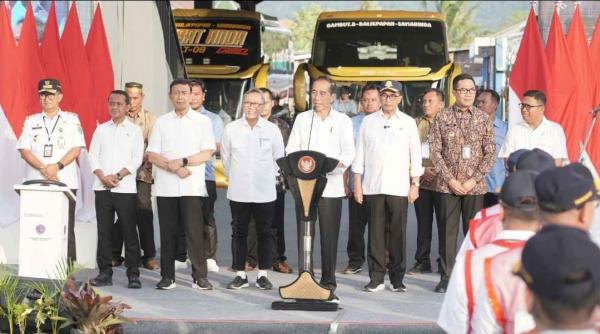 Presiden Jokowi Resmikan Terminal Samarinda Seberang, Solusi Untuk Mengurai Kemacetan Kota Samarinda