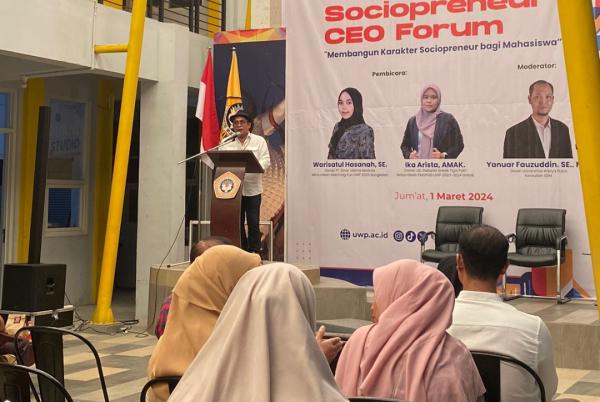 UWP Surabaya Jadi Inspirasi Generasi Muda, Kampus yang Mampu Bangun Karakter Sociopreneur