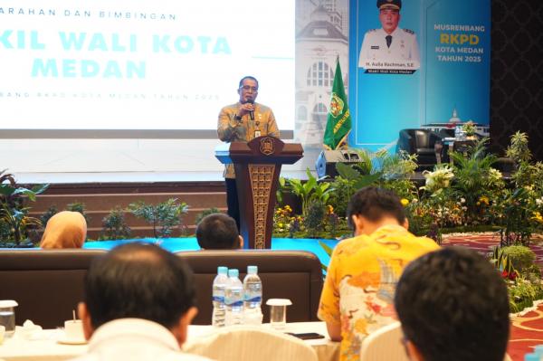 Wakil Wali Kota Medan Aulia Rachman Dorong Pemanfaatan Digitalisasi dalam Melakukan Pendataan