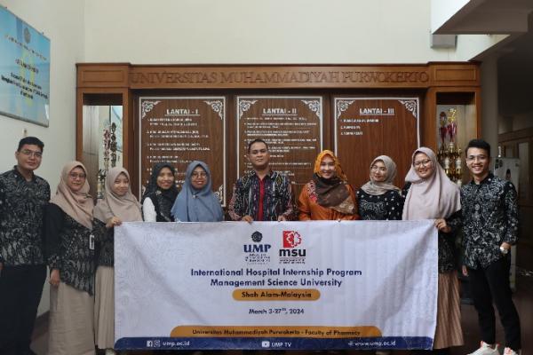 UMP Lepas Mahasiswa Apoteker ke MSU Malaysia untuk Program Internasional