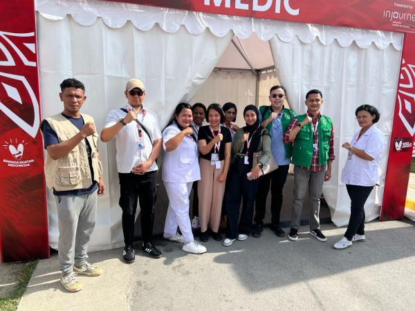 RSU Haji Medan Turunkan 7 Tenaga Medis untuk Event F1 Powerboat 2024 di Danau Toba