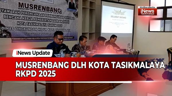 VIDEO: Musrenbang DLH Kota Tasikmalaya RKPD 2025, Penghijauan dalam Kota Satu Gedung Satu Pohon
