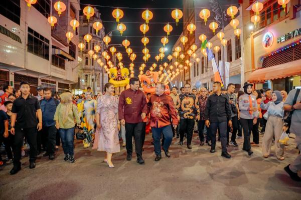Harmoni Imlek 2024, Bobby Nasution: Ini Jadi Cerminan Keberagaman di Kota Medan