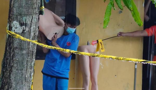 Rekonstruksi Pembunuhan Indriana  Dewi Eka di Kota Banjar, Tersangka Sempat Ngaliwet Bareng Warga