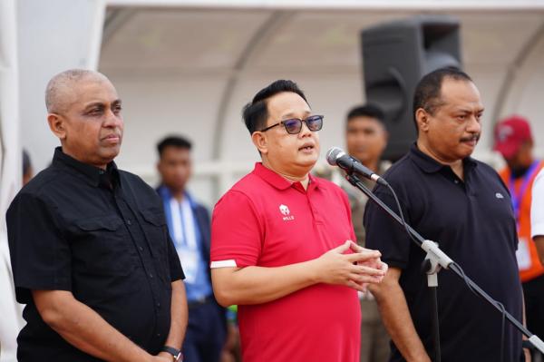 Pejabat Gubernur Jatim Buka Kualifikasi PON Sepak Bola, Bangun Semangat Sportivitas