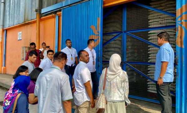 Polres Pelabuhan Belawan Cek Stok Beras dan Harga Pangan di Kota Medan, Ini Hasilnya