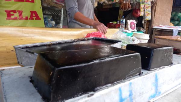 Memasuki Ramadhan, Penjual Cincau Mulai Padati Pasar Pangkalpinang