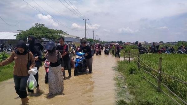 Kabupaten Cirebon Dilanda Banjir Besar, 20.000 Rumah di 9 Kecamatan Terendam
