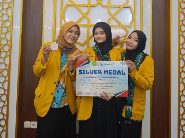 Hebat, 3 Mahasiswa Unsoed Raih Silver Medal di Mandalika Essay Competition