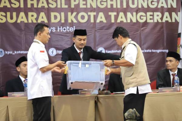 KPU Kota Tangerang Berhasil Tuntaskan Proses Rekapitulasi Suara Pemilu 2024
