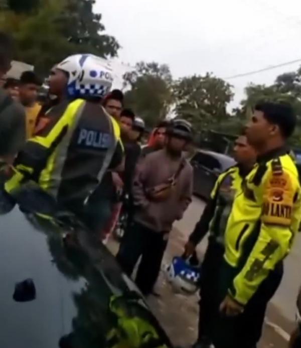 Perwira Polisi Bentak Anggota TNI di TTS, Video Viral di Medsos