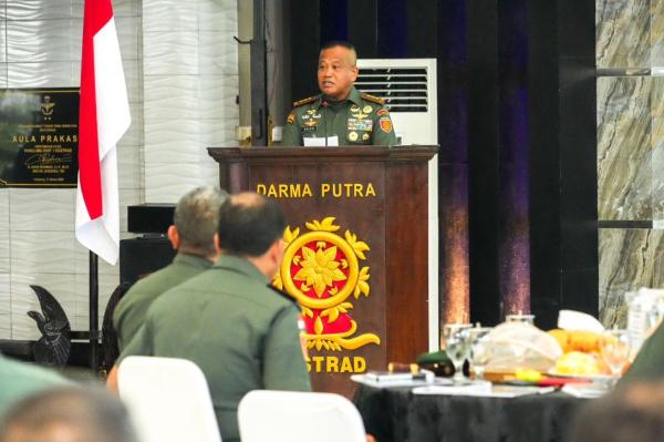 Ini Pesan Pangkostrad dalam Rapat Pimpinan Kostrad TA 2024 di Cilodong
