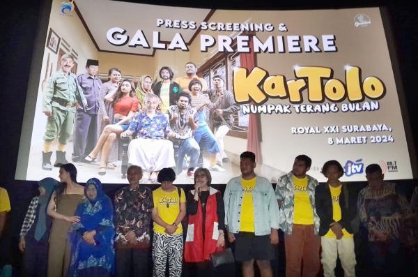 Film Kartolo Numpak Terang Bulan Akan Tanyang Reguler di Jaringan Bioskop Nasional