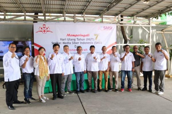 HUT Ke-7 Tahun, SMSI Provinsi Banten Gelar Donor Darah