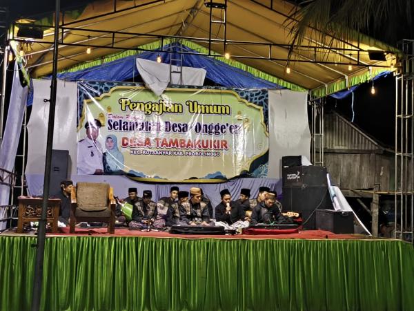 Desa Tambak Ukir Meriahkan Acara Selamatan Desa Dengan Musik Religi