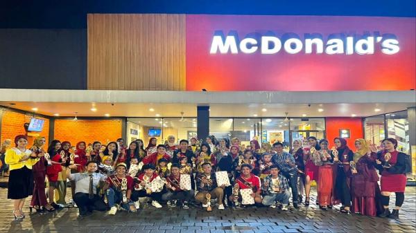Event Icon McDonalds Jambi 2024 Kolaborasi McD dan Putra Rainbow Modelling Lahirkan Talenta Muda
