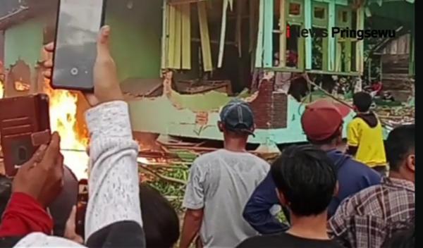Video Ribuan Massa Demo Terkait Harimau di Suoh Lampung Barat