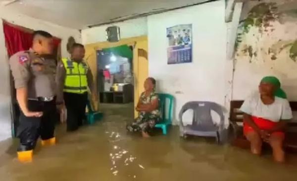 Akibat Sungai Bengawan Solo Meluap, 10 Kecamatan di Bojonegoro Terendam Banjir
