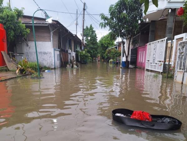 Diguyur Hujan, Perumahan di Cikarang Utara Terendam Banjir