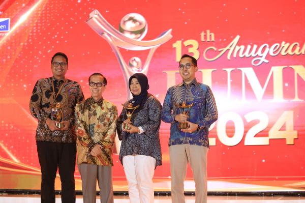 Berhasil Kembangkan UMKM, Jasa Tirta II Raih Penghargaan di Anugerah BUMN 2024