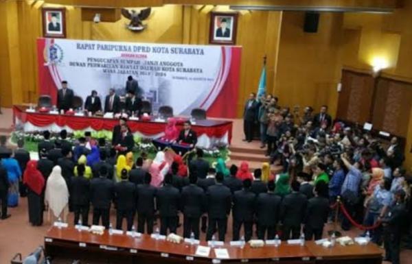 Hasil Pileg 2024, Pendatang Baru Guncang Kursi DPRD Surabaya, Depak Incumbent Tak Miliki Strategi