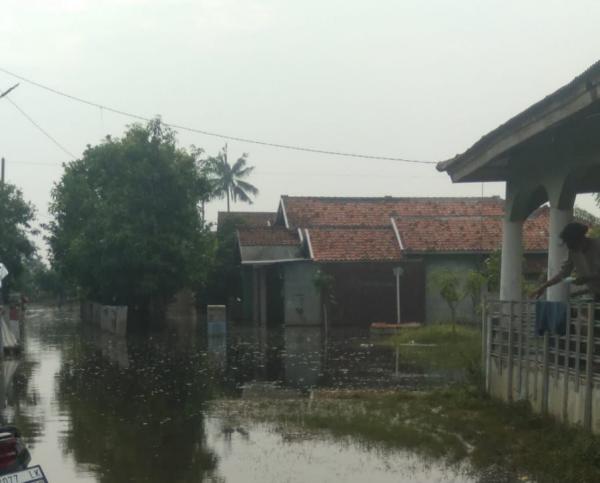 Awal Ramadhan Ribuan Rumah di Karawang Terendam Banjir Akibat Hujan Lebat