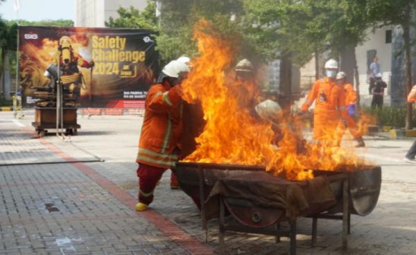 Penutupan Bulan K3 Nasional, SIG Pabrik Tuban Gelar Safety Challenge