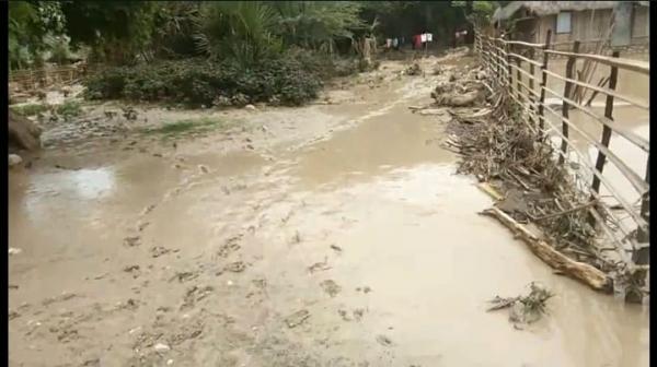Banjir Meluap, 692 Rumah Warga Desa Toineke TTS Terendam