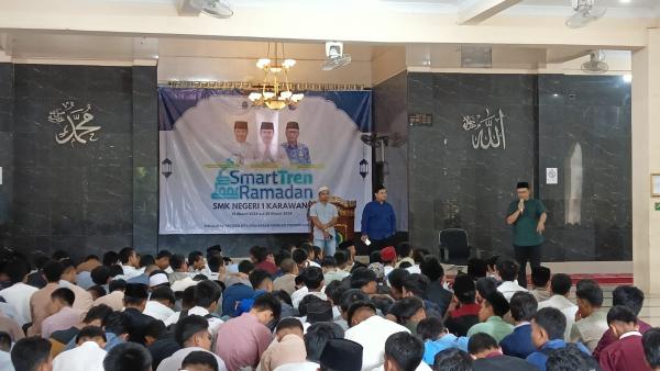 Tingkatkan Keimanan Siswa di Bulan Ramadan, SMKN 1 Karawang Gelar Program Smarten